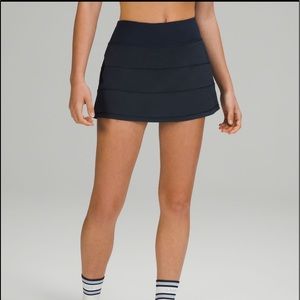 COPY - Navy blue Mid Rise skirt